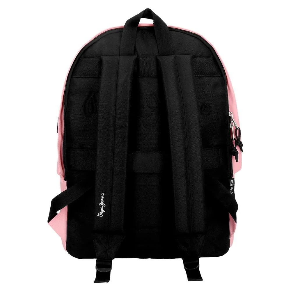 Рюкзак для ноутбука Pepe Jeans Aris 31 x 44 x 17.5 см розовый, фото №3