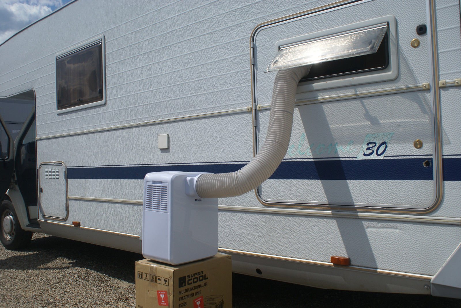 Мобільний кондиціонер HUKITECH Frost 3000 4-в-1 307 Вт R-290, фото №3