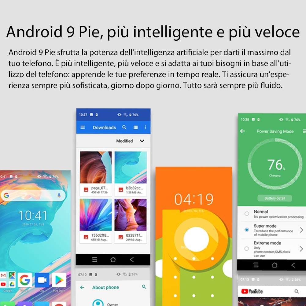 Захищений смартфон Blackview BV9100 4/64GB 13000 мАг Silver, фото №6