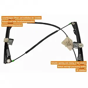 Склопідйомник VAICO V10-2180 Original VAICO Quality для SEAT SKODA VAG synthetic.ua - Фото 1