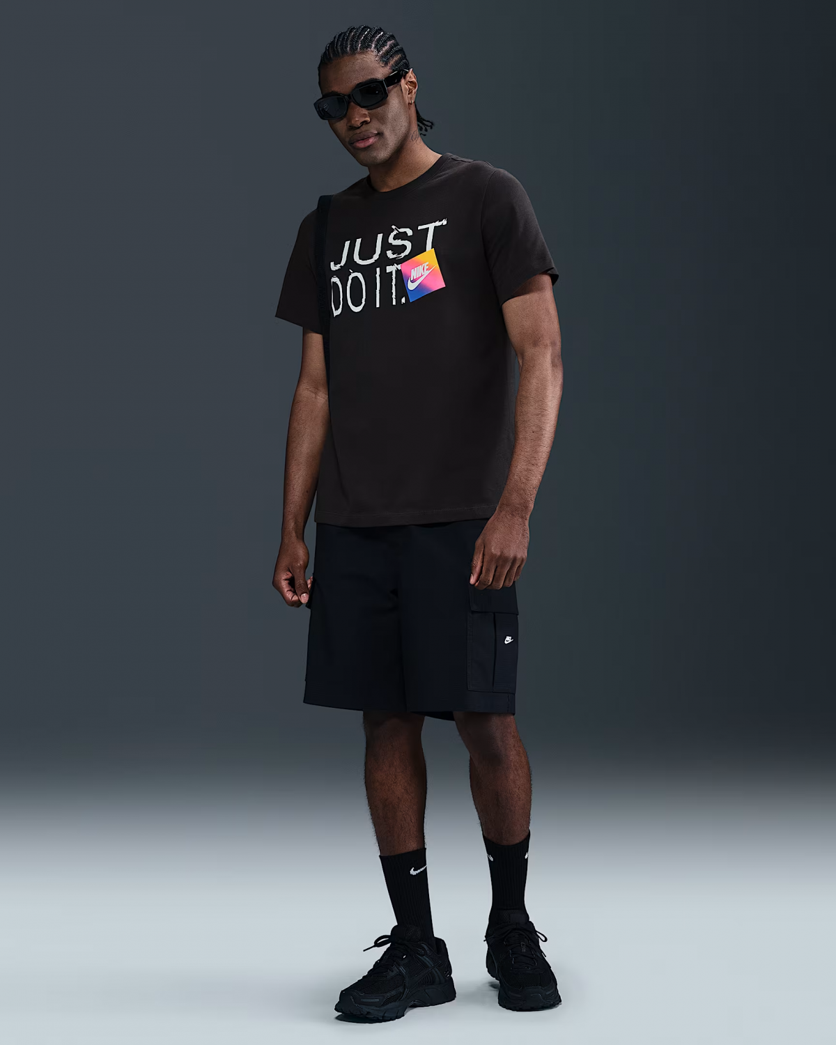 Футболка Nike M NSW TEE 6MO JDI SP25 HJ0563-045 Черный XL, фото №4