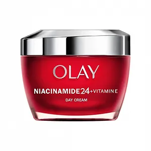 Денний крем Olay Niacinamide 24+ Vitamin E зволожувальний 50 мл - Фото 1