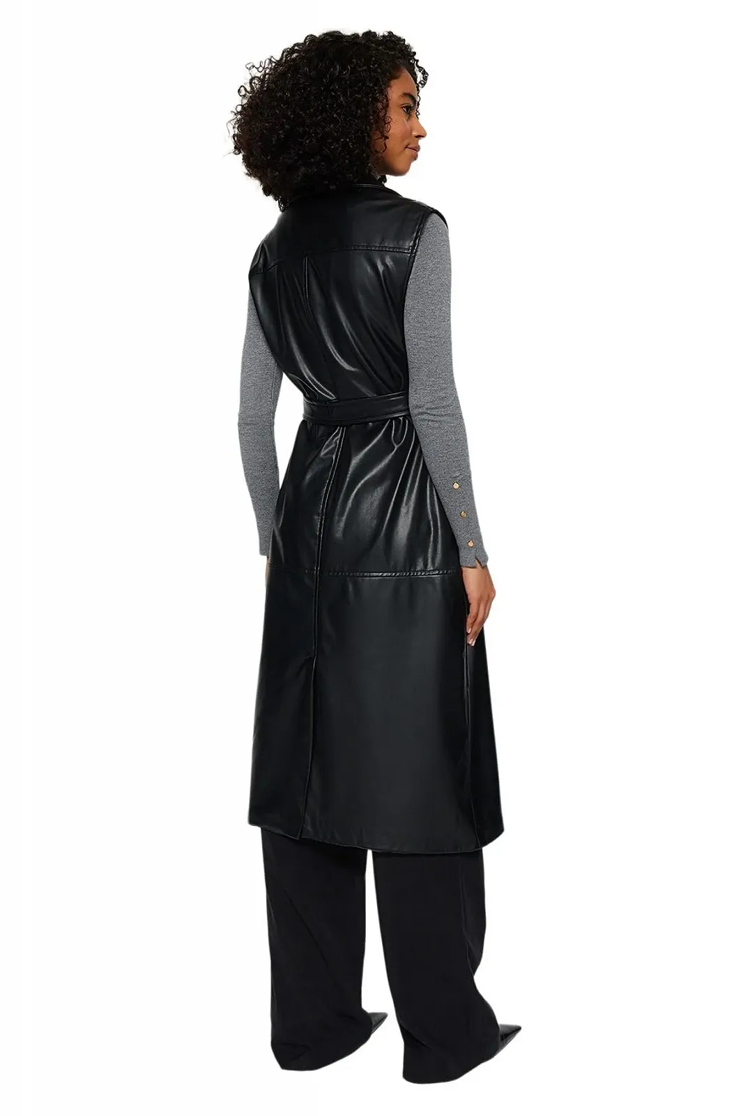 Жилет TRENDYOL Прямой Классический Hijab, фото №6 Жилет TRENDYOL Прямой Классический Hijab, фото №6