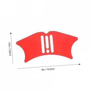 FRCOLOR Інструмент для макіяжу очей, аплікатор для макіяжу, трафарети для підводки очей із силікону synthetic.ua - Фото 1