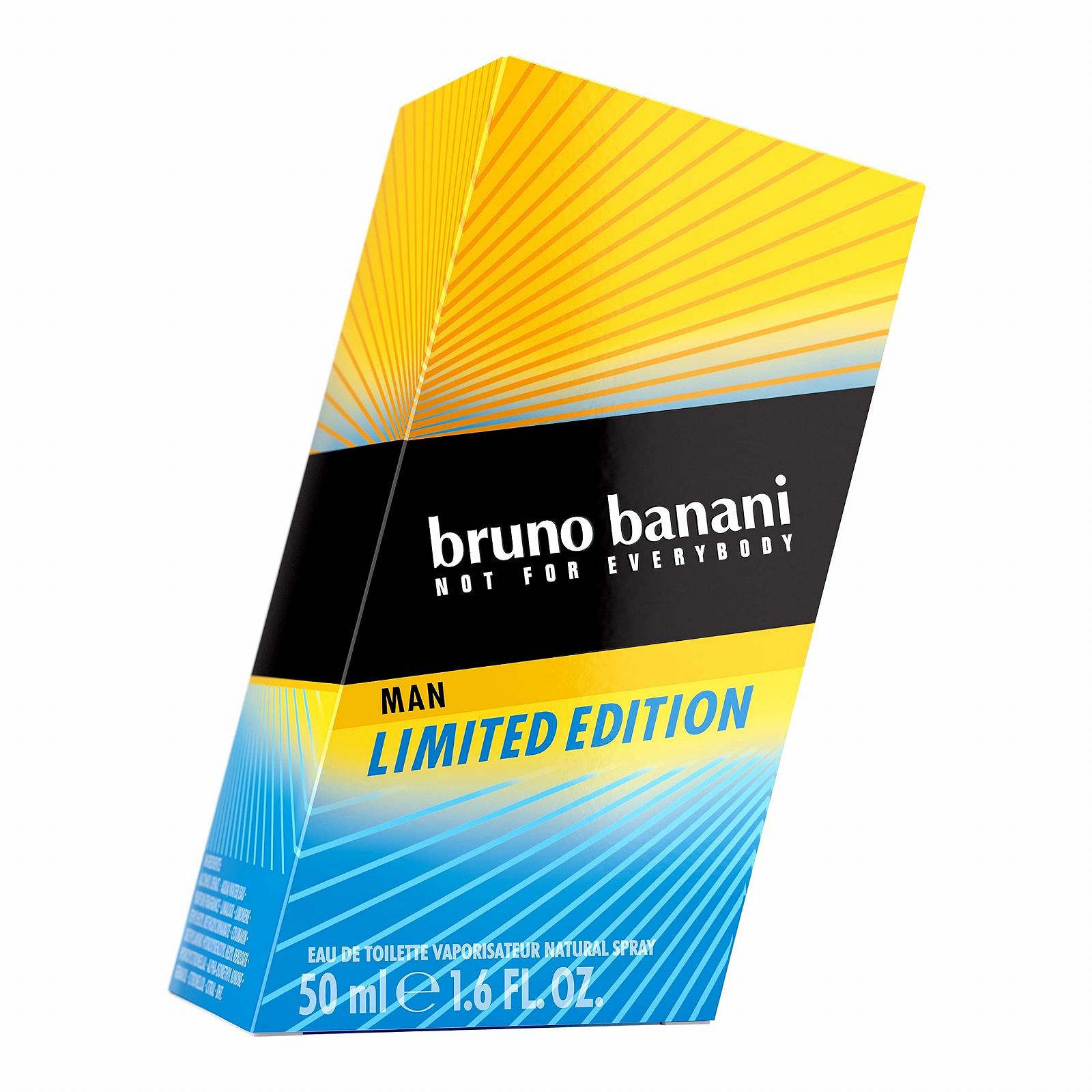 Eau De Toilette bruno banani Man Limited Edition 2021 Oriental Woody мужской аромат в стеклянном флаконе, фото №2