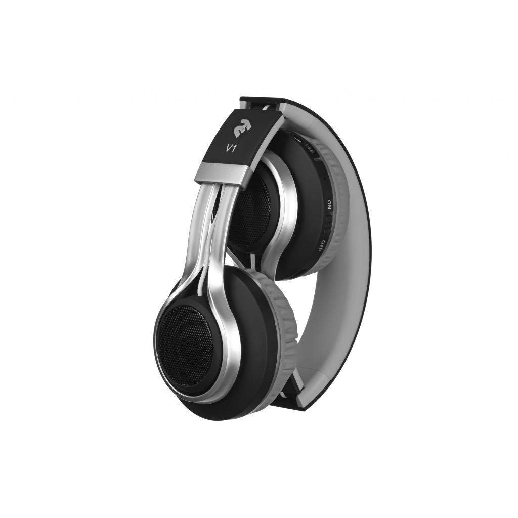 Наушники 2E V1 ComboWay ExtraBass Wireless Black 2E-OEV1WBK, фото №2