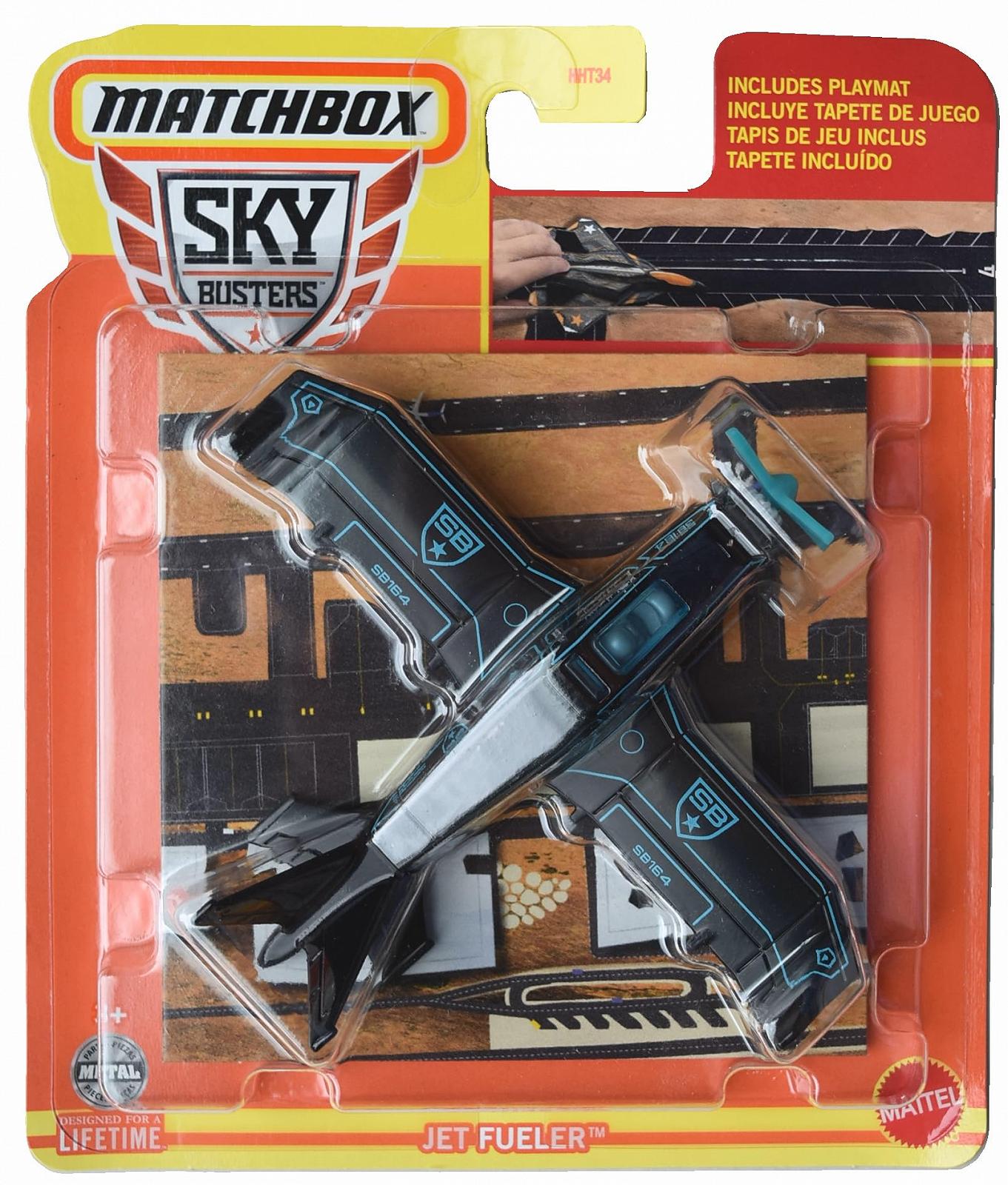 Літак Matchbox Jet Fueler Sky Busters HHT34, фото №1