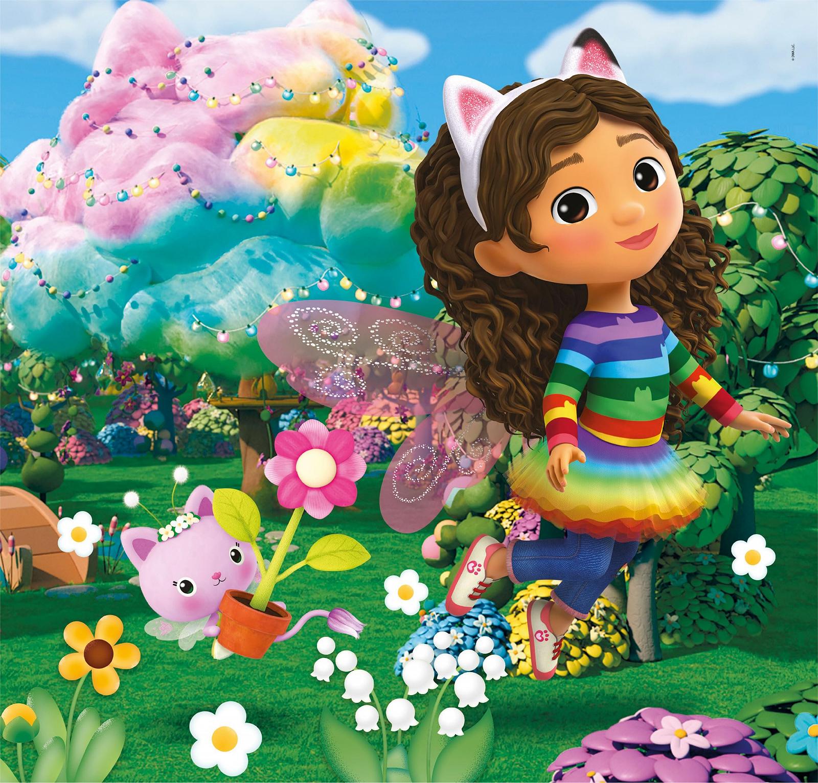 Пазл Clementoni Supercolor Gabby's Dollshouse 3 x 48 елементів 25295, фото №5