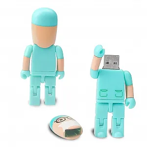 USB-флеш-накопичувач Cartoon Doctor 64GB USB 2.0 Green ціна на synthetic.ua - Фото 1 USB-флеш-накопичувач Cartoon Doctor 64GB USB 2.0 Green synthetic.ua - Фото 1
