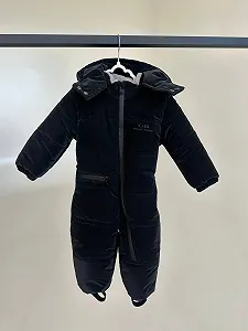 Демісезоний комбінезон 74-110 р чорний synthetic.ua - Фото 1