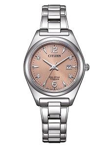 Жіночий аналоговий годинник CITIZEN EW2601-81Z, сріблястий, браслет - Фото 1
