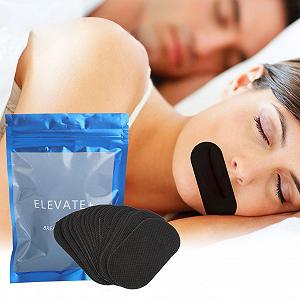 Полоски для рта для сна (60 шт. в упаковке), улучшают вредные привычки, уменьшают храп, разговоры во сне. synthetic.ua - Фото 1