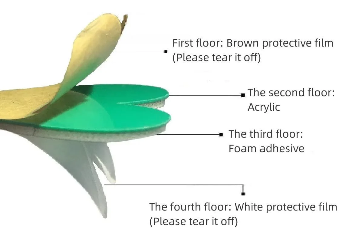 Наклейка на стіну Family Tree 3D DIY з фоторамками 146 x 207 см Чорна, фото №5 Наклейка на стіну Family Tree 3D DIY з фоторамками 146 x 207 см Чорна, фото №5