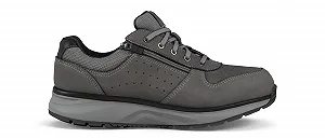 Кросівки JOYA Dynamo Zip Темно-сірий Чоловічі на шнурівці в стилі ретро з додатковою блискавкою - Фото 1