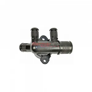 Фланець охолоджувальної рідини METZGER 4010017 CITROËN/PEUGEOT головка блоку циліндрів - Фото 1