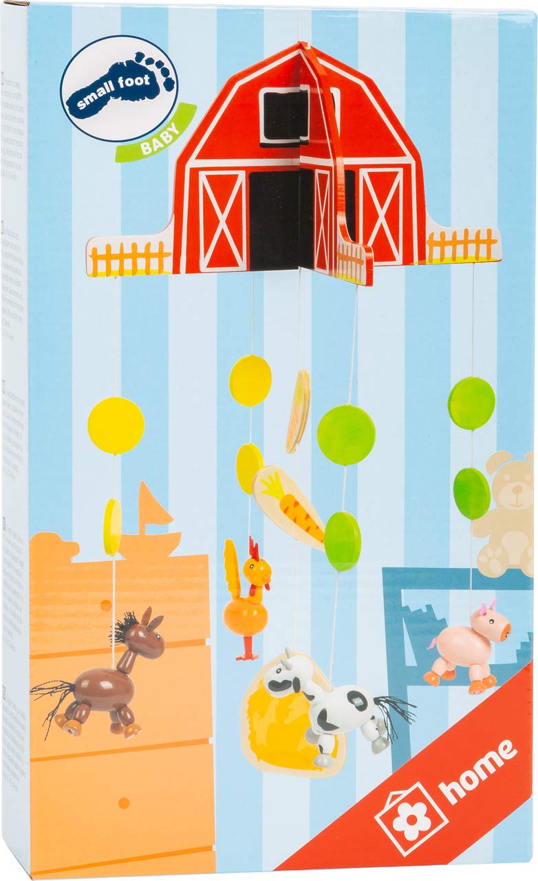 Деревянный мобиль small Foot 11455 Ферма с милыми фигурками животных, фото №6 Деревянный мобиль small Foot 11455 Ферма с милыми фигурками животных, фото №6