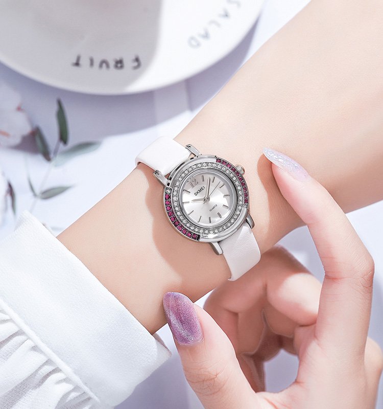 Годинник Skmei 1855SIWT Silver-White, фото №3