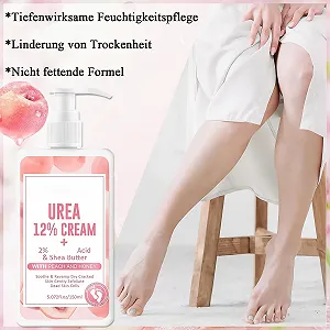 Крем для ног Juicy Peach с мочевиной 12% synthetic.ua - Фото 1