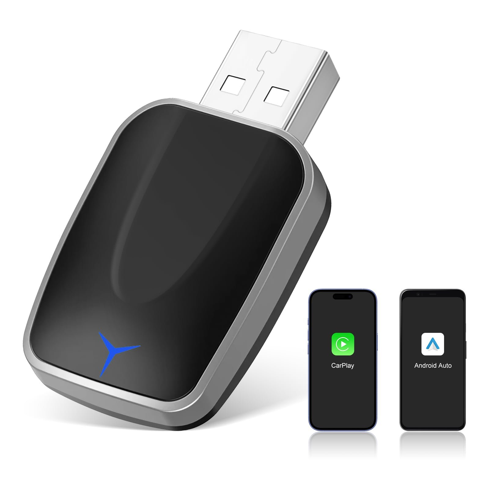 Беспроводной адаптер CarPlay Android Auto 2в1 Joceixx Unidirektional Ende-075, фото №1