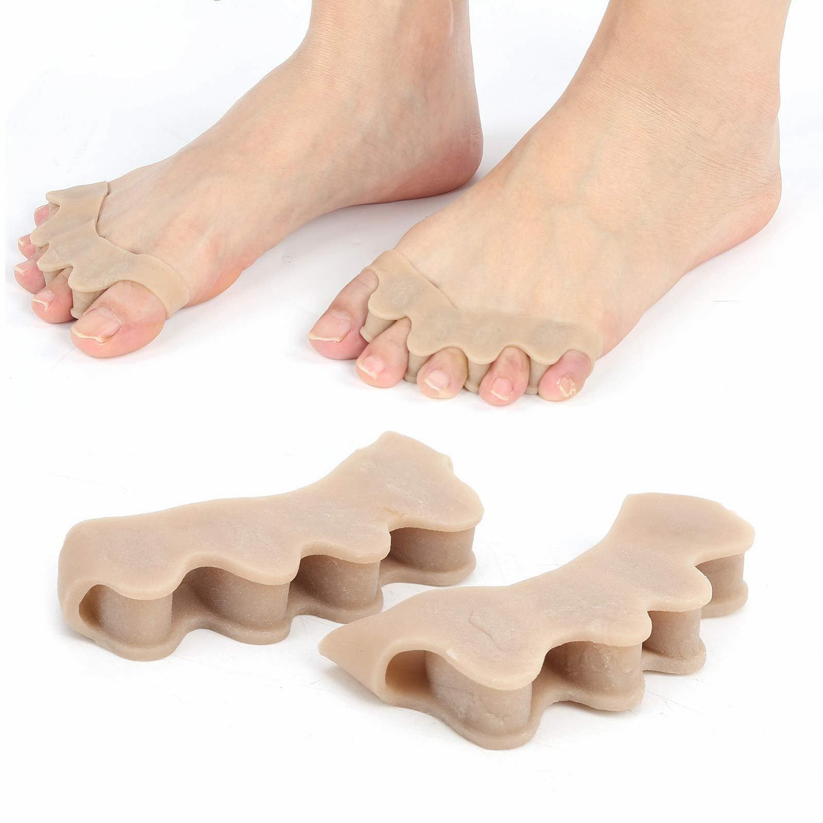 Коректор великого пальця стопи Hallux Valgus Унісекс Силіконовий роздільник для пальців ніг, фото №9