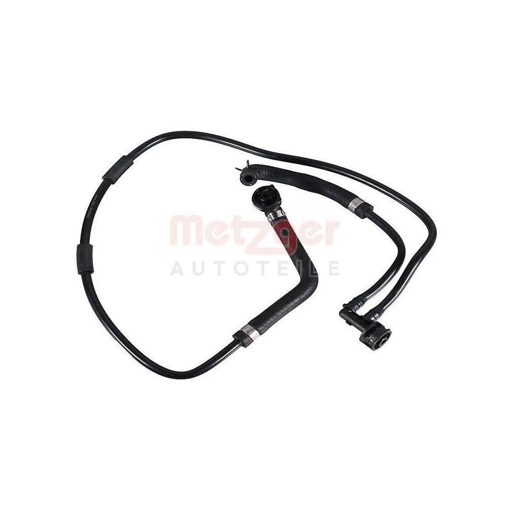 Трубка охолоджувальної рідини METZGER GREENPARTS 2422214 для MERCEDES-BENZ права верхня, фото №1