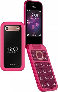 Телефон 2.8'' Nokia 2660 Flip / 48/128Mb / 4G / 2-SIM / Bluetooth 4.2 / FM / SD-слот / Камера 0.3Мп / 1450мАг / Ліхтарик / S30+ / Pink synthetic.ua - Фото 1