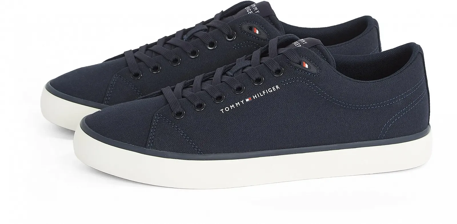 Кеды Tommy Hilfiger Core Canvas Vulcanized Sneaker Low Top, Cерый (Overcast Grey), 44, фото №3