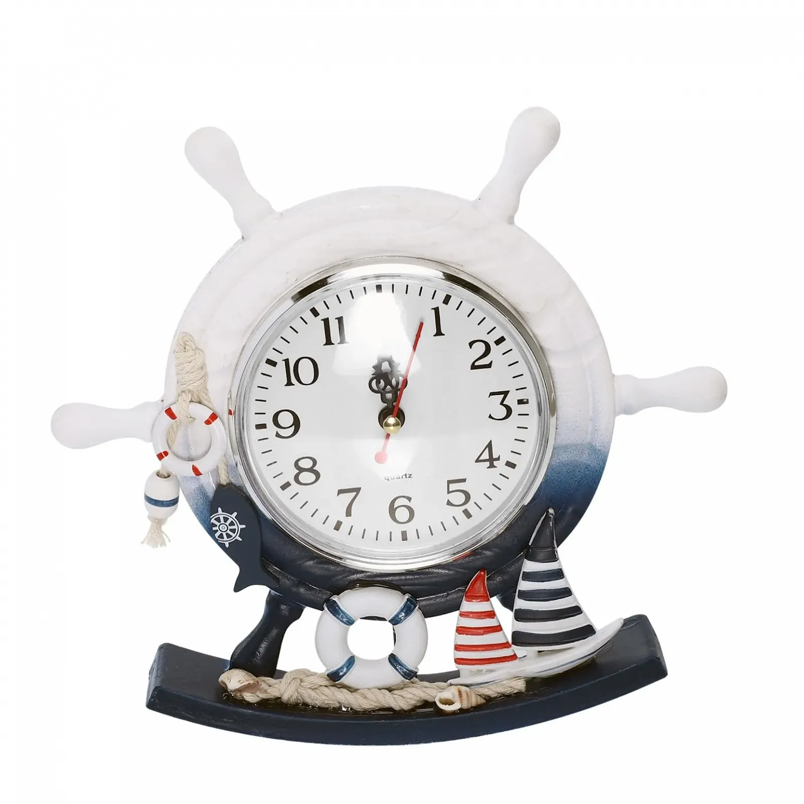 Настільний годинник у середземноморському стилі FUNOMOCYA, тихий, креативний, з маятником, фото №1 Настільний годинник у середземноморському стилі FUNOMOCYA, тихий, креативний, з маятником, фото №1