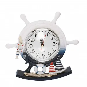 Купить Настольные часы в средиземноморском стиле FUNOMOCYA, тихие, креативные, для гостиной, ретро-дизайн, декоративные, элегантные часы с маятником - Фото 1 Настольные часы в средиземноморском стиле FUNOMOCYA, тихие, креативные, для гостиной, ретро-дизайн, декоративные, элегантные часы с маятником - Фото 1