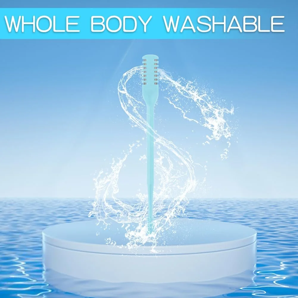 Тример Gohytal 2-в-1 для носа 2024 Ніж для волосся в носі Подвійний Ручний 5 кольорів, фото №3