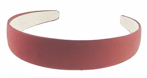 Обруч Атласный Бордовый 3cm - Фото 1