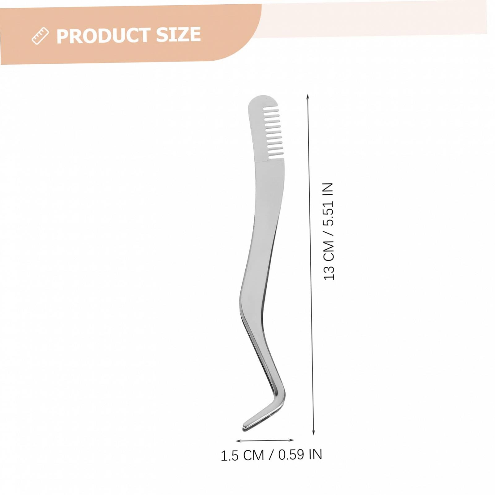 Инструмент для ресниц Angoily 4 шт. нержавеющая сталь, фото №4 Инструмент для ресниц Angoily 4 шт. нержавеющая сталь, фото №4