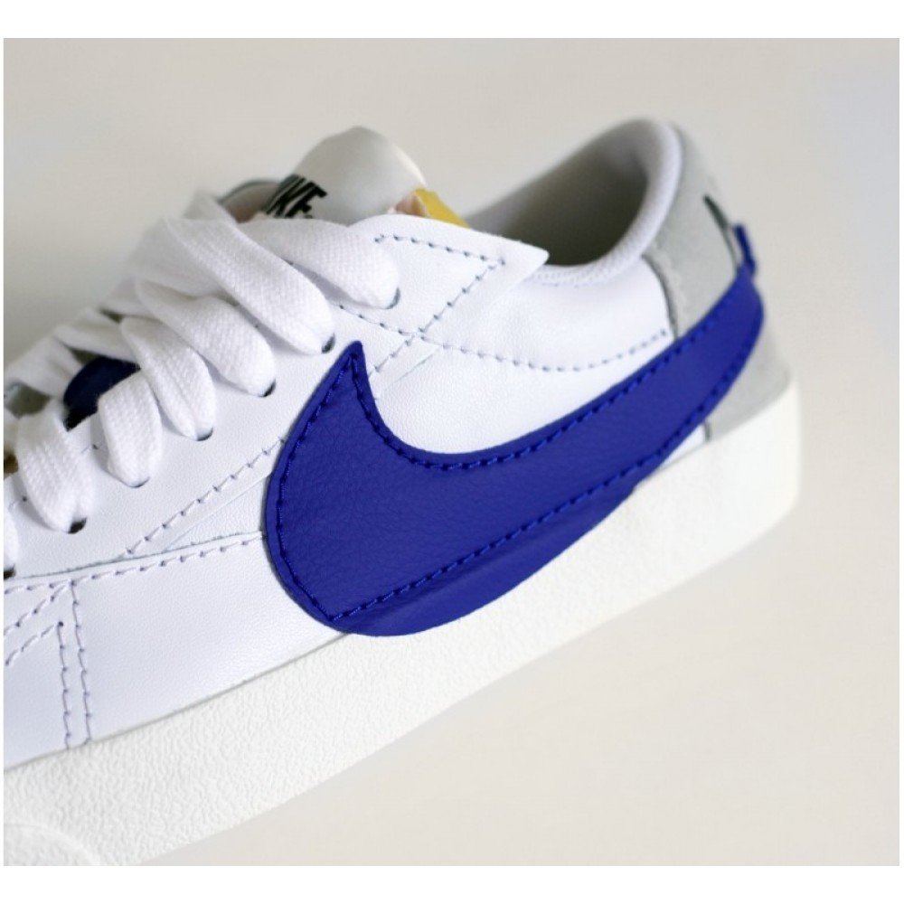 Кросівки Nike Blazer Low '77 Jumbo white blue 40, фото №4
