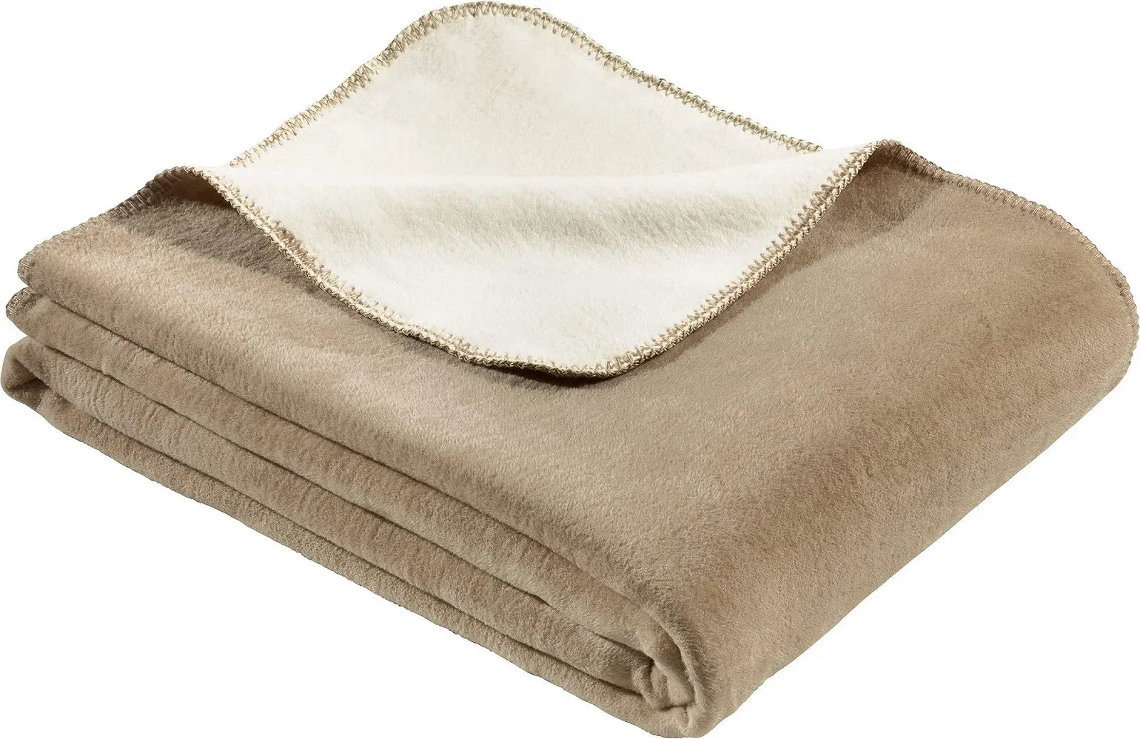 Покривало Wolfgang Joop Бавовняна суміш Натуральний / Бежевий Розмір 150 x 200 см, фото №1