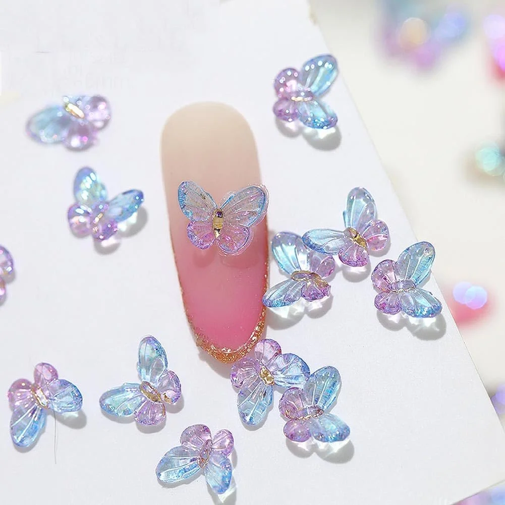 3D Підвіски-метелики для нігтів, фото №4 3D Підвіски-метелики для нігтів, фото №4