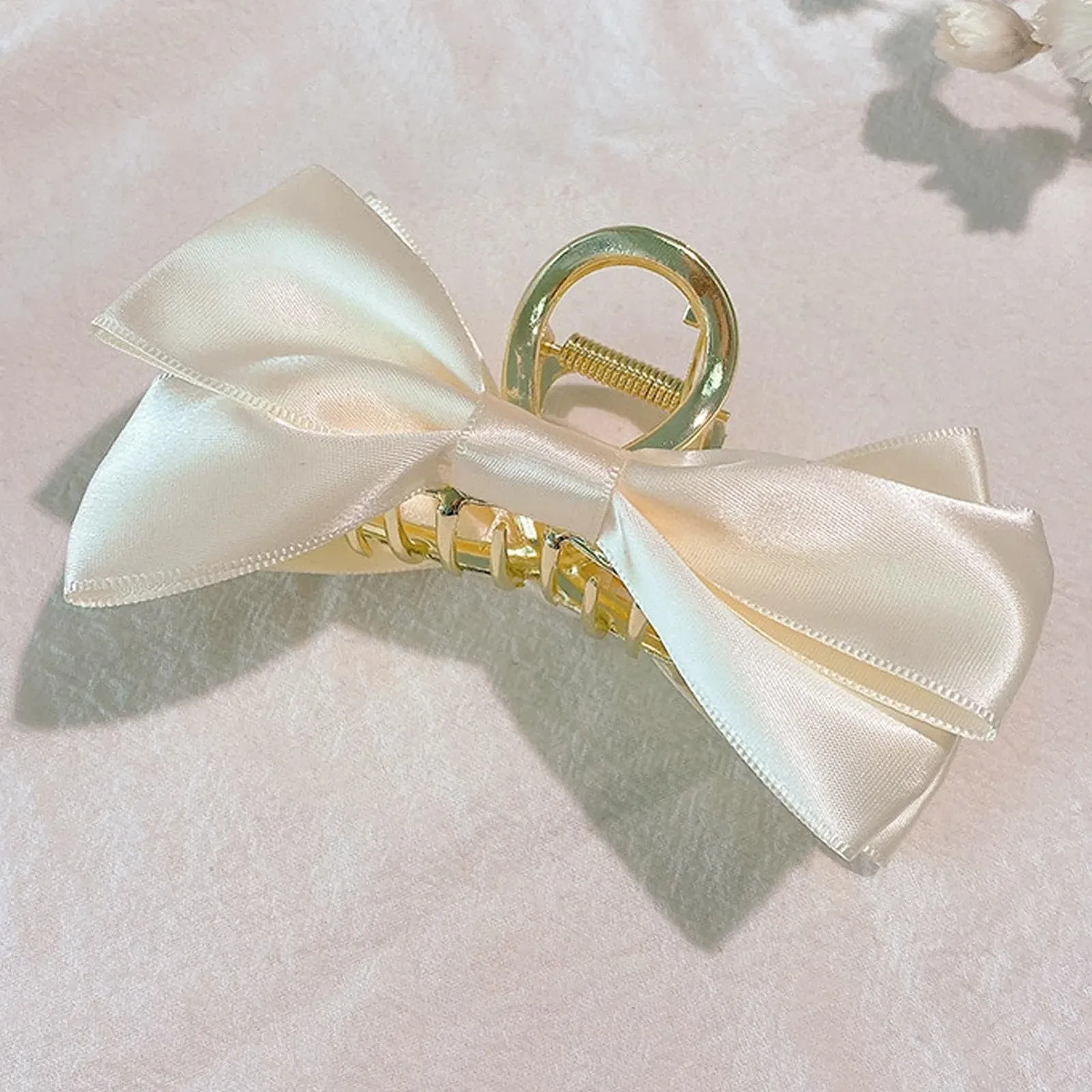 Шпилька для волосся Бант, великий атласний бант, фото №6 Шпилька для волосся Бант, великий атласний бант, фото №6