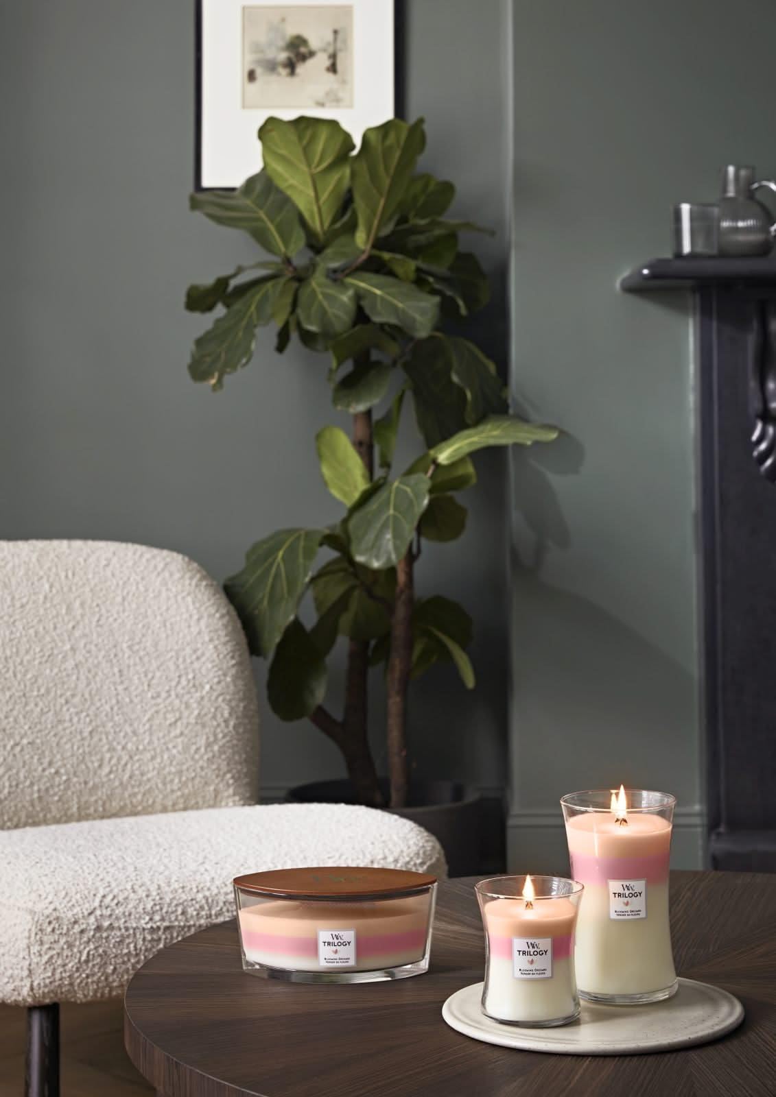 Свічка WoodWick Trilogy Blooming Orchard Велика 609.5 г, фото №3 Свічка WoodWick Trilogy Blooming Orchard Велика 609.5 г, фото №3