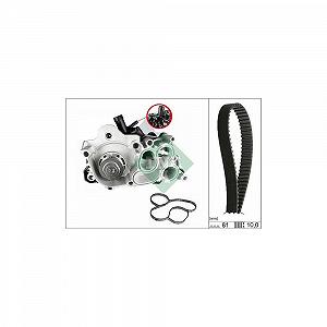 Комплект ГРМ с водяным насосом Schaeffler INA 530 0743 30 для AUDI SEAT SKODA VW - Фото 1