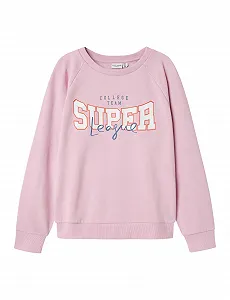 Свитшот NAME IT Nkfvenus LS Nreg Sweat Bru - Фото 1