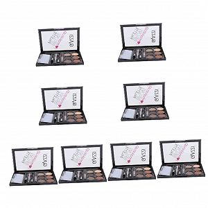 Купить Набор FRCOLOR Eyebrow Powder Set Waterless Eyebrow Makeup Glitter Eyebrow Brush Eyebrow Brush Makeup Accessory Makeup Brush Cosmetic Set ABS - Фото 1 Набор FRCOLOR Eyebrow Powder Set Waterless Eyebrow Makeup Glitter Eyebrow Brush Eyebrow Brush Makeup Accessory Makeup Brush Cosmetic Set ABS - Фото 1