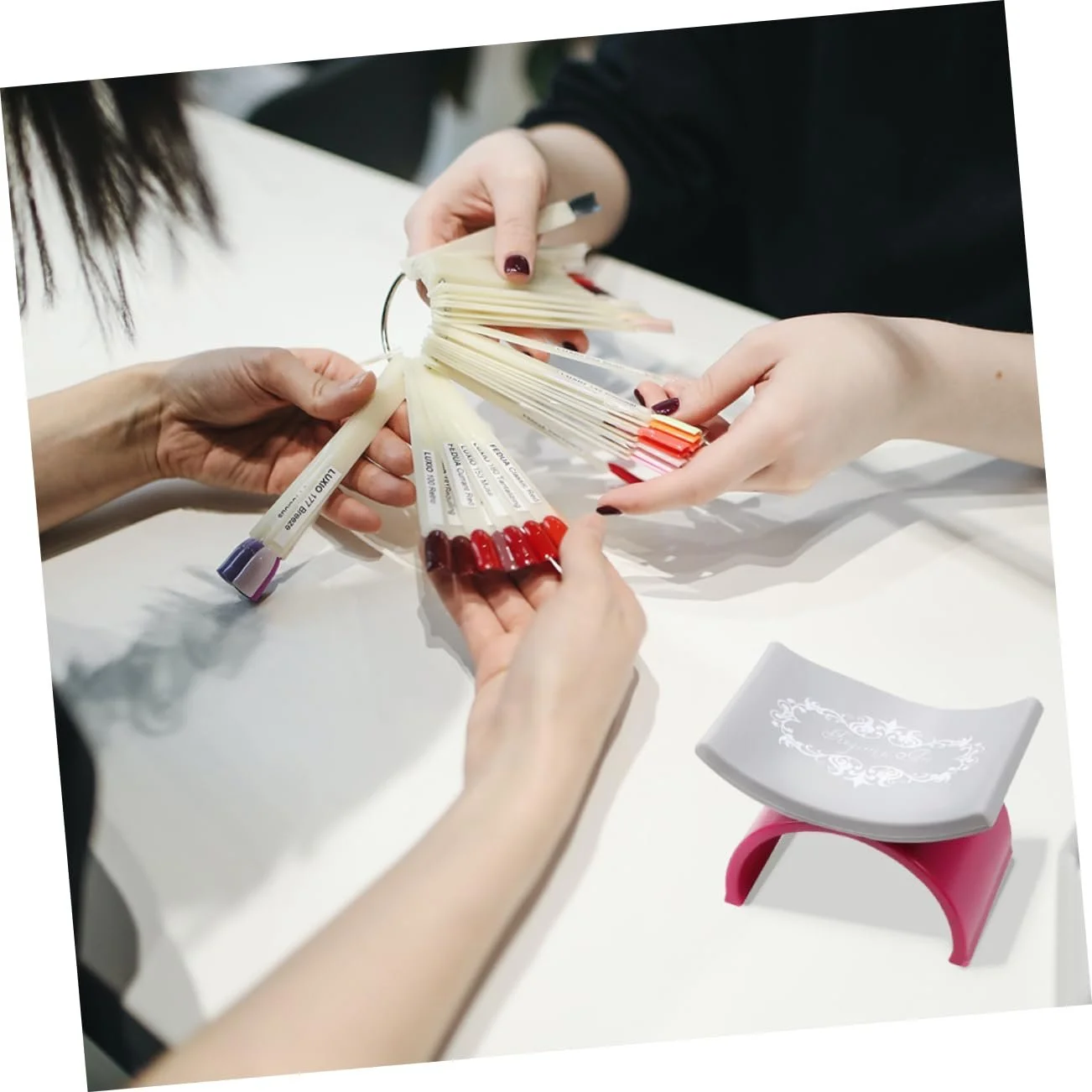 Підставка під руку для манікюру VICASKY Силіконова U-подібна, фото №9