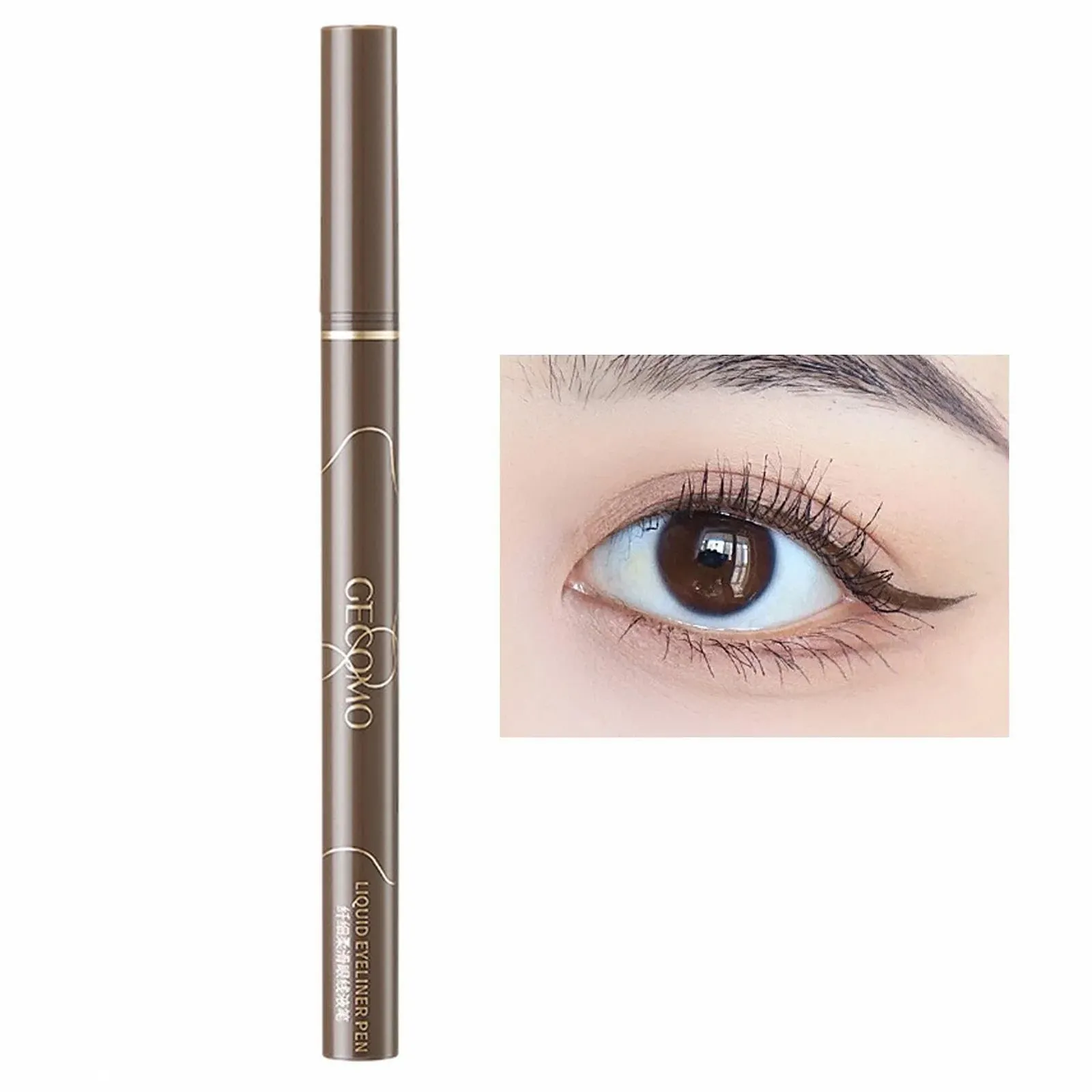 Водостійка Підводка для очей, водостійка, довговічний, гладкий, ультратонкий, фото №7 Водостійка Підводка для очей, водостійка, довговічний, гладкий, ультратонкий, фото №7