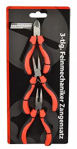 Набор прецизионных механических плоскогубцев Br"{u}der Mannesmann M10850, 3 шт. - Фото 1