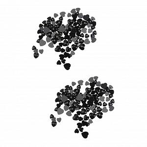 Стразы Тип FRCOLOR Плоские для ногтей, 2 набора, Камни для маникюра с плоской задней частью, Подвеска для ногтей, Акриловый 3D Кристалл - Фото 1