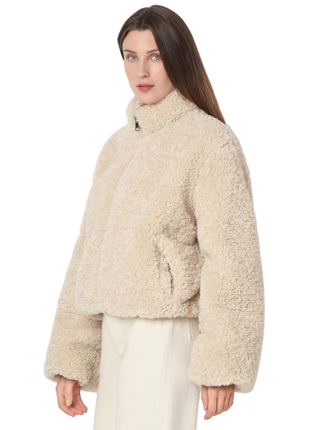Куртка VERO MODA VMLOUISA Teddy Fur, фото №3