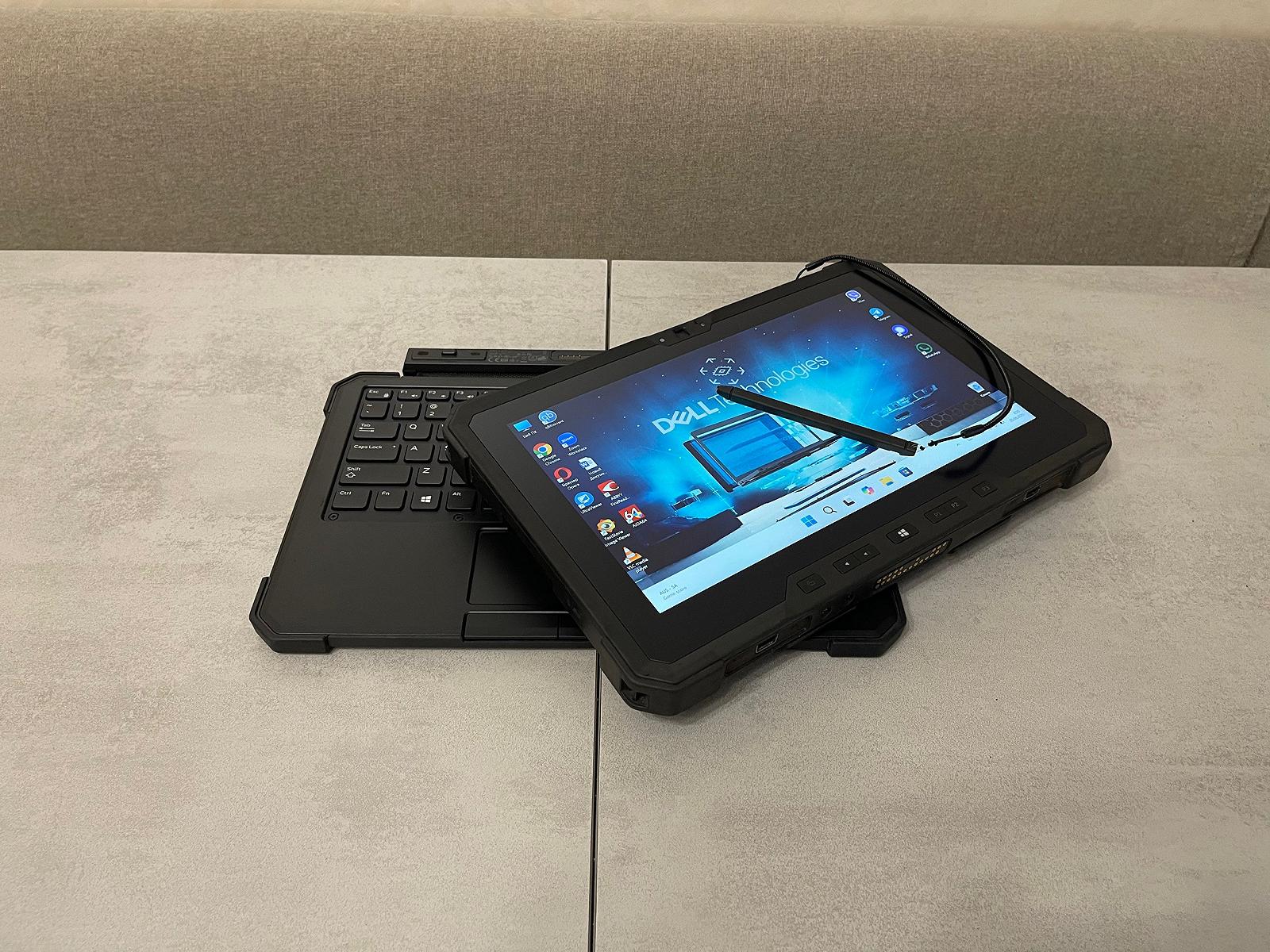 Захищений планшет Dell 7212 Rugged, 11.6" FHD, i5-8350U, 16GB, 256GB, клавіатура, стилус, 4G LTE, фото №2