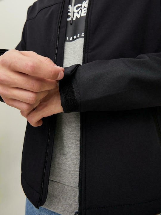 Куртка Jack&Jones COLLAR SOFTSHELL 12212364 Черный M, фото №3