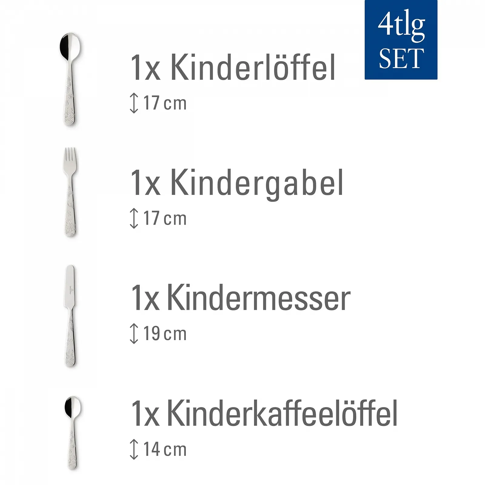 Набор детских столовых приборов Villeroy & Boch Happy as a Bear, фото №3 Набор детских столовых приборов Villeroy & Boch Happy as a Bear, фото №3