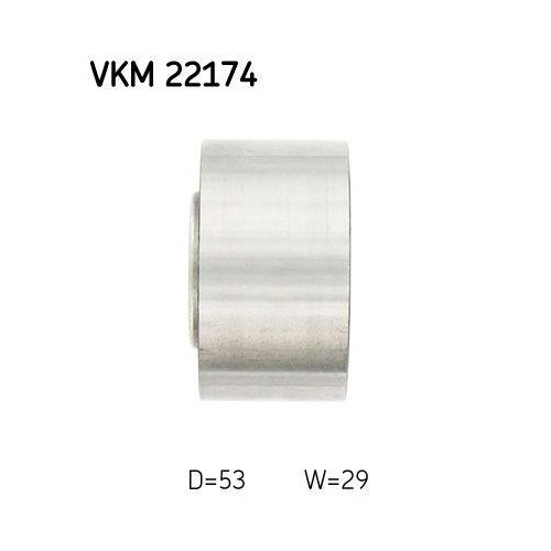 Напрямний/обвідний ролик зубчастого ременя SKF VKM 22174 для ALFA ROMEO FIAT LANCIA, фото №3