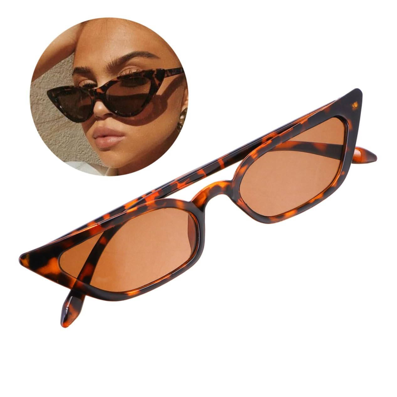 Сонцезахисні окуляри PACKOVE, 6 шт, модні, захисні, маленька оправа, леопардовий, фото №7 Сонцезахисні окуляри PACKOVE, 6 шт, модні, захисні, маленька оправа, леопардовий, фото №7